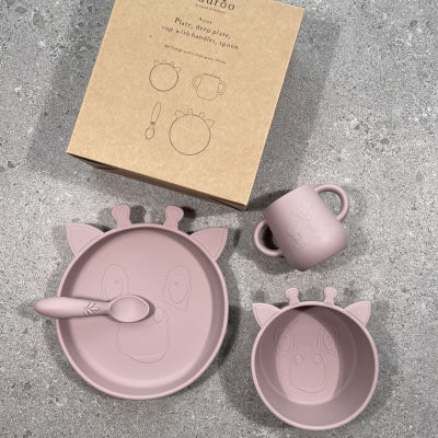Nuuroo - Lykke 4-delni jedilni set Koala Woodrose