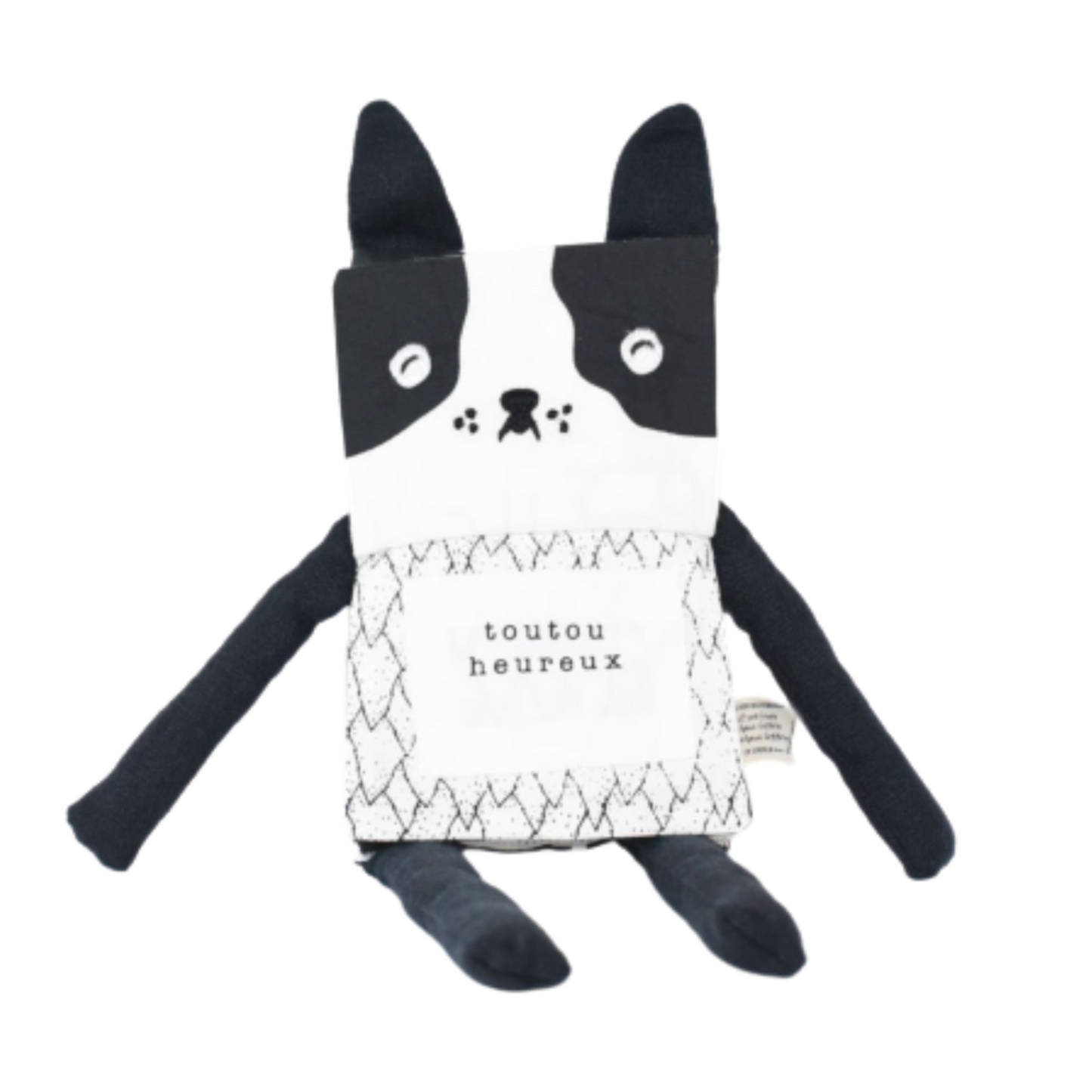 WEE GALLERY - NINICA FLIPPY FRIEND DOG