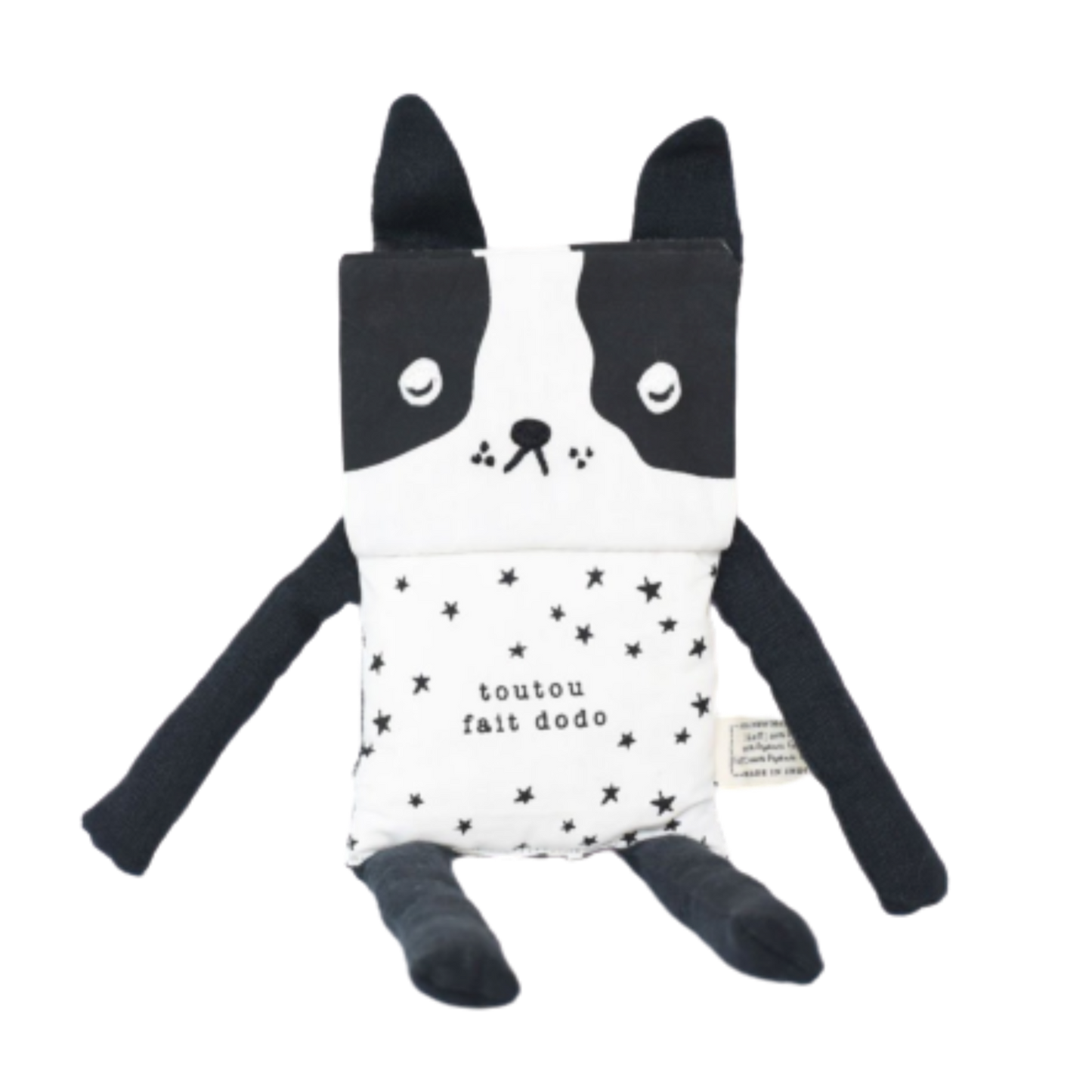 WEE GALLERY - NINICA FLIPPY FRIEND DOG