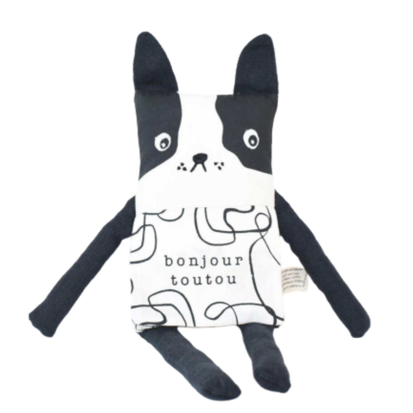 WEE GALLERY - NINICA FLIPPY FRIEND DOG