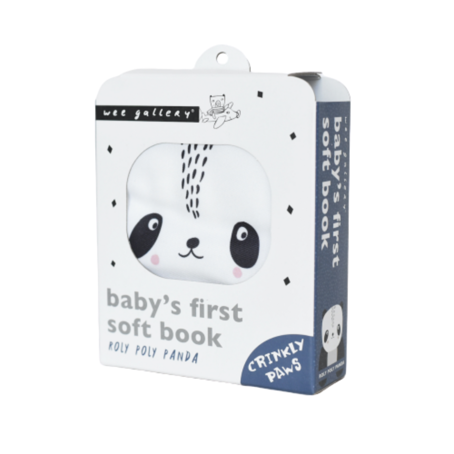 WEE GALLERY - MEHKA KNJIGICA ROLY POLY PANDA