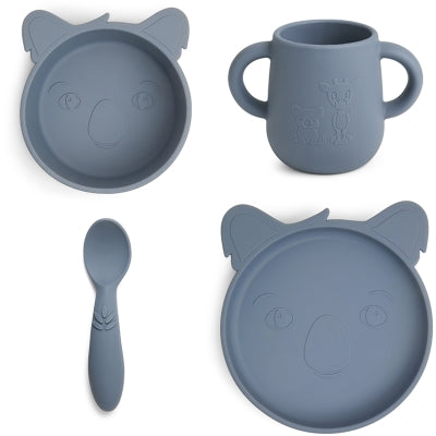 Nuuroo - Lykke 4-delni jedilni set Koala Bering Sea