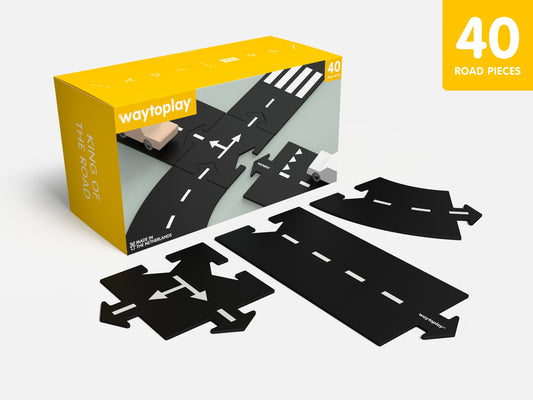 IGRALNA CESTA WAYTOPLAY: KING OF THE ROAD (40-DELNI KOMPLET)