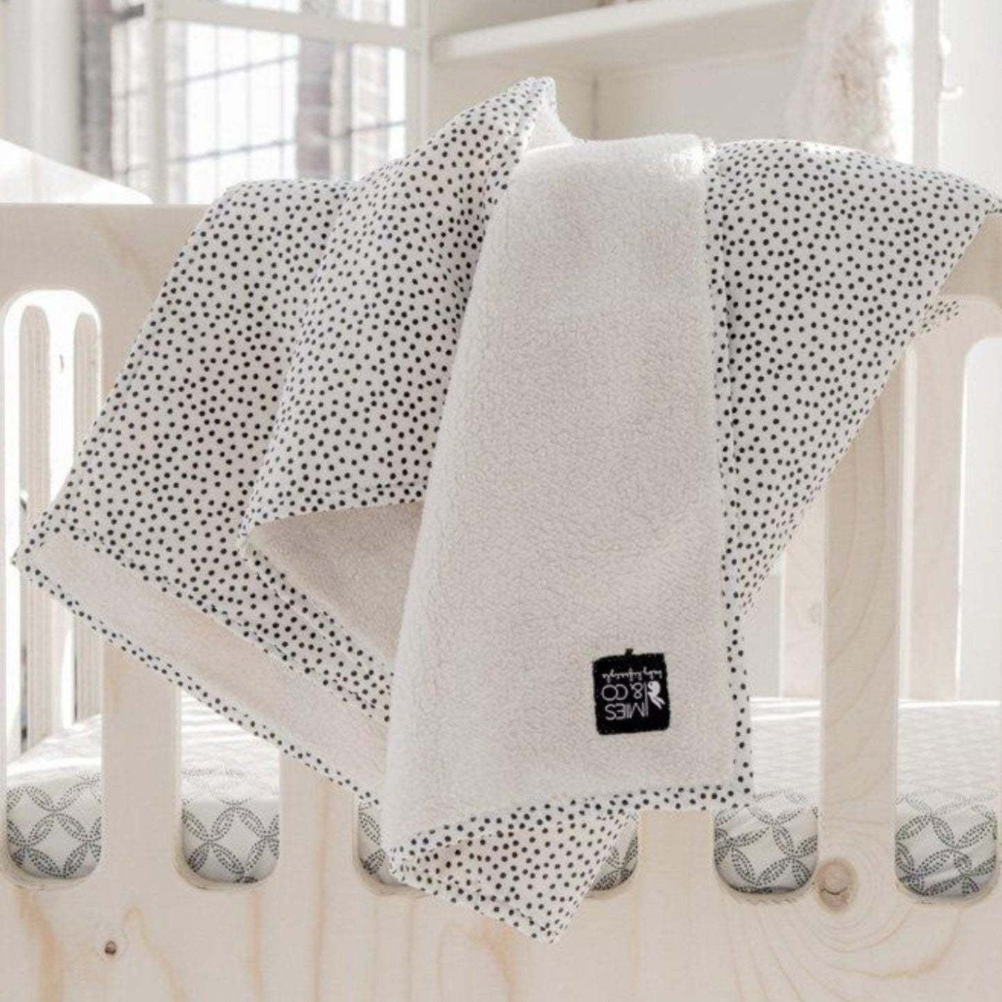 MIES & CO ODEJICA - COZY DOTS OFFWHITE 70 x 100