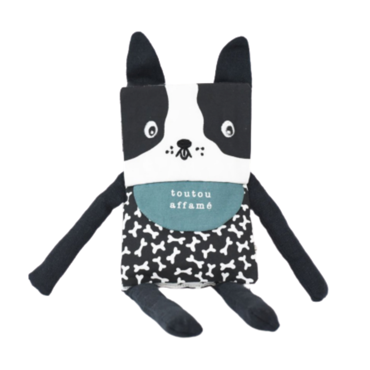 WEE GALLERY - NINICA FLIPPY FRIEND DOG