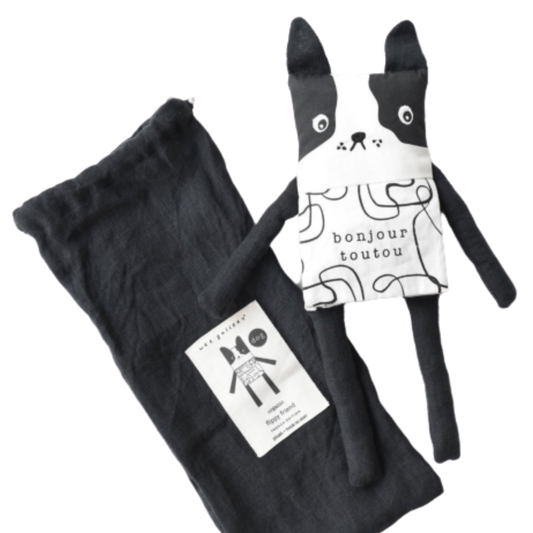 WEE GALLERY - NINICA FLIPPY FRIEND DOG